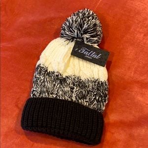Knit beanie with Pom Pom